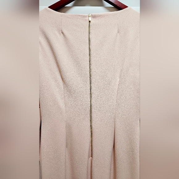 Calvin Klein Blush Bell 3/4 Sleeve Shift Pencil Dress size 10 M - Picture 8 of 12